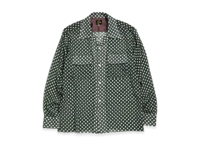 NEEDLES C.O.B. Classic Shirt - Poly Chiffon / Pt. "Papillon"
