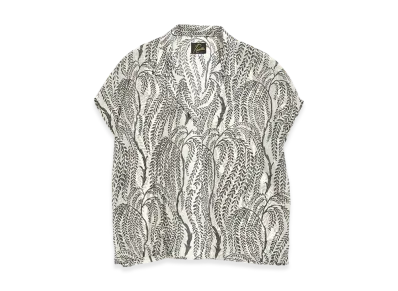 NEEDLES French Sleeve Blouse - Poly Chiffon / Pt. "Tree"