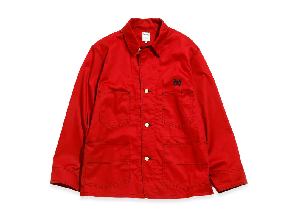NEEDLES x SMITHSCoverall - Cotton Twill "Red"