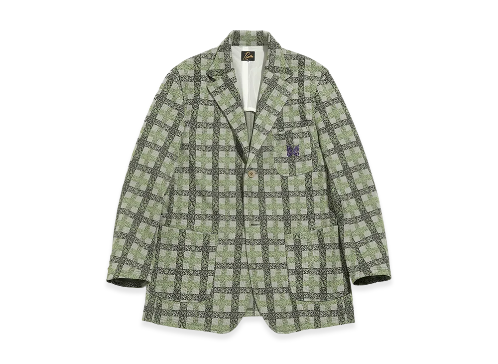 NEEDLES 2B Plaid Jacket - Poly JQ. "Plaid"