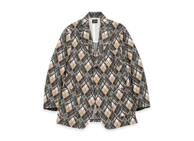 NEEDLES 2B Plaid Jacket - Poly JQ. "Bias Plaid"