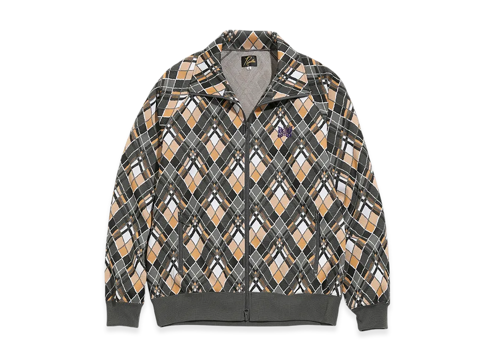NEEDLES Track Jacket - Poly JQ. "Bias Plaid"