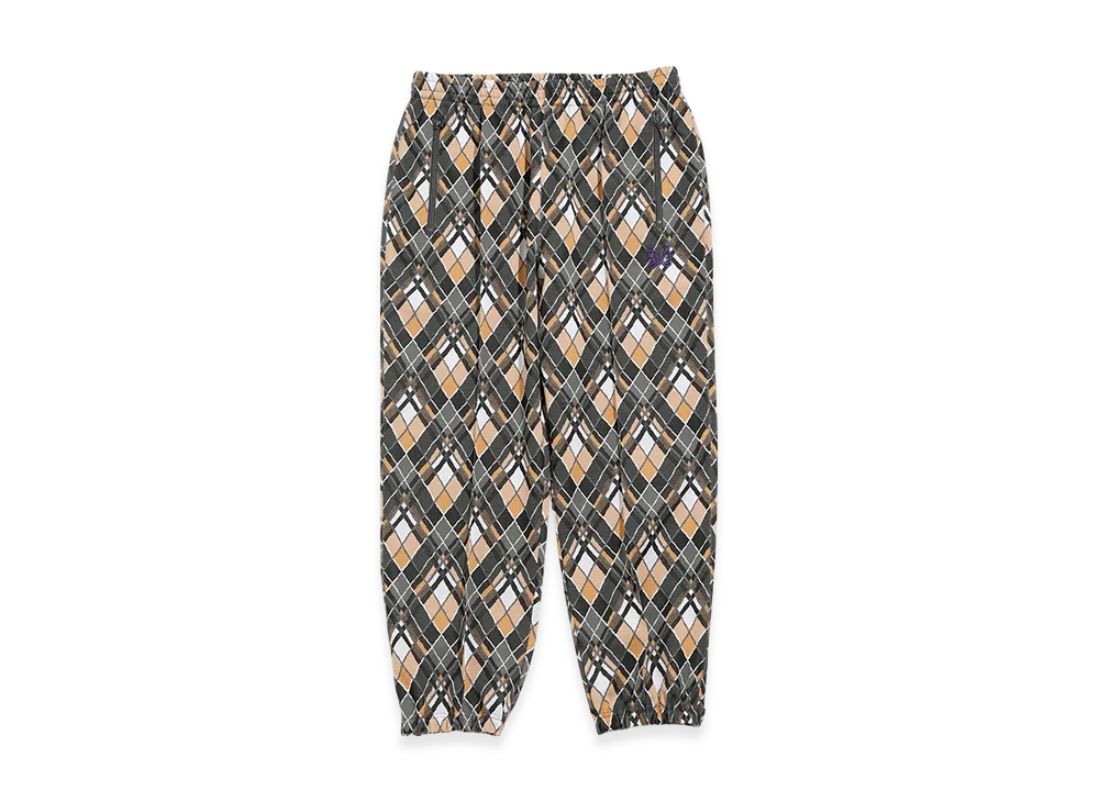 NEEDLES Zipped Track Pant - Poly JQ. "Bias Plaid"