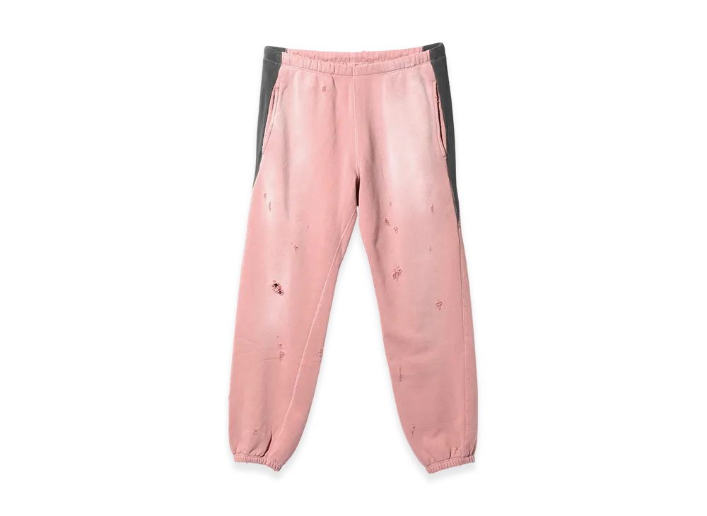 NEEDLES 2-Tone String Sweat Pant-Cotton French Terry "Pink"
