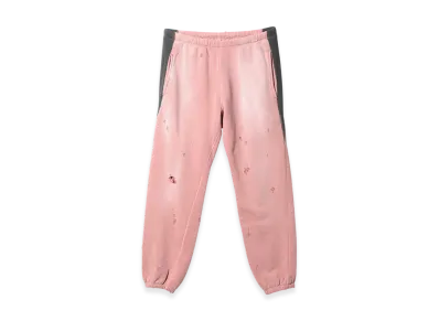 NEEDLES 2-Tone String Sweat Pant-Cotton French Terry "Pink"