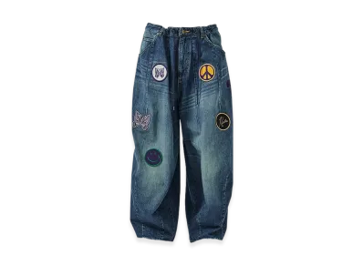 NEEDLES x Studious Exclusive H.D Patches Jean 12OZ Denim "Blue"