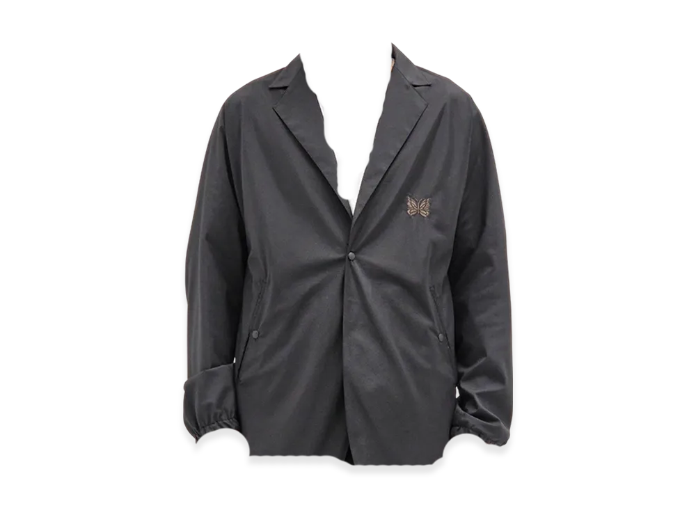 NEEDLES x Studious Exclusive Miles Jacket - Poly Brushed Taffeta "Black"