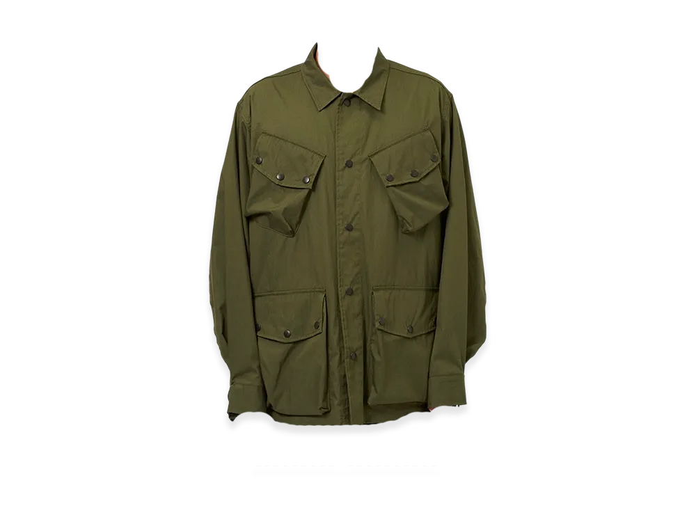 NEEDLES x Studious Jungle Fatigue Jacket - C/N Oxford "Olive"