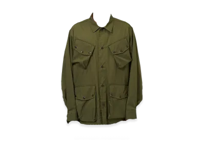 NEEDLES x Studious Jungle Fatigue Jacket - C/N Oxford "Olive"