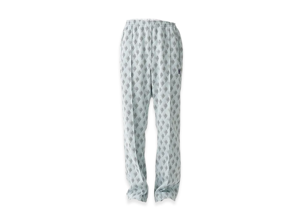 NEEDLES x Studious Track Pant - Poly Jacquard (Diamond) "Blue"