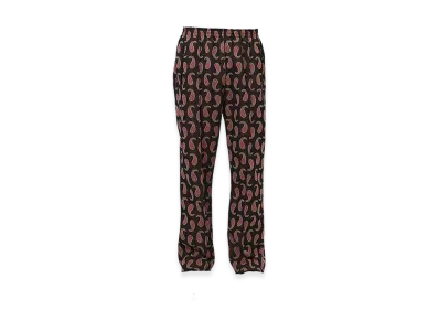 NEEDLES x Studious Track Pant - Poly Jacquard (Paisley) "Black"
