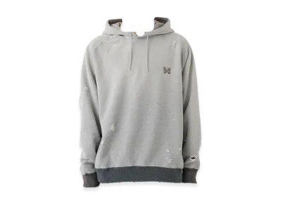 NEEDLES x Studious Exclusive 2-Tone Sweat Hoodie "Gray"