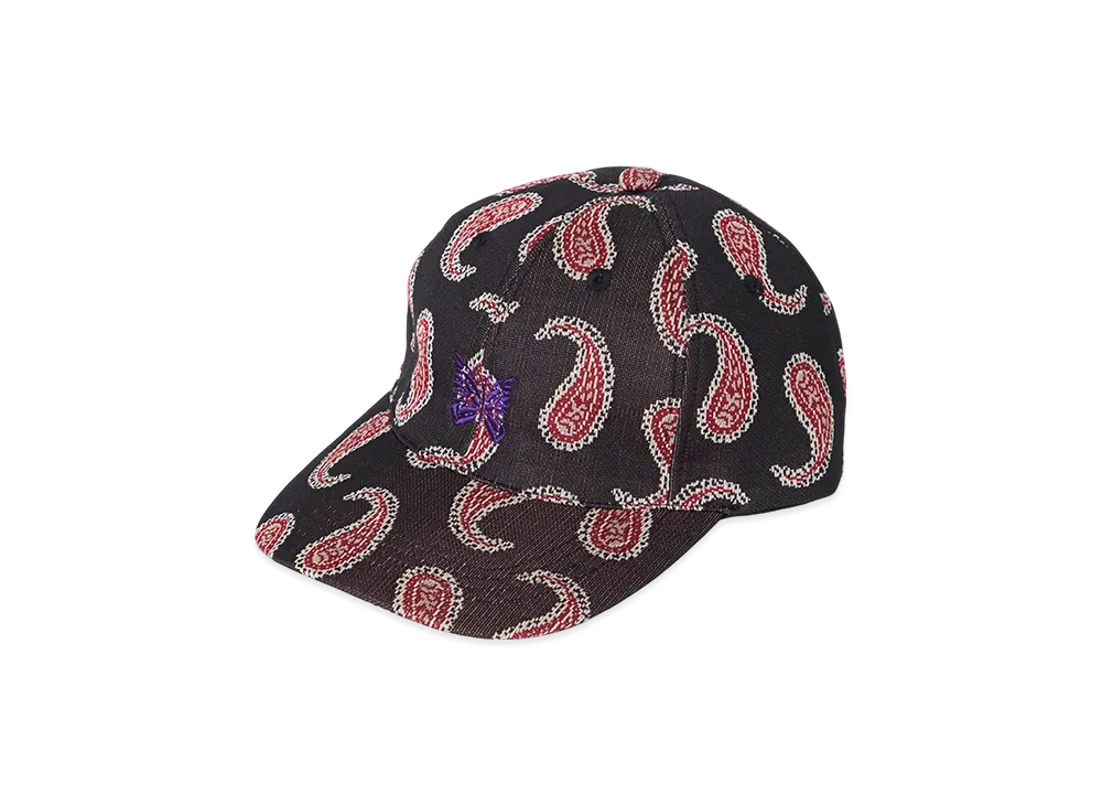 NEEDLES x Studious Baseball Cap - Poly Jacquard "Black"