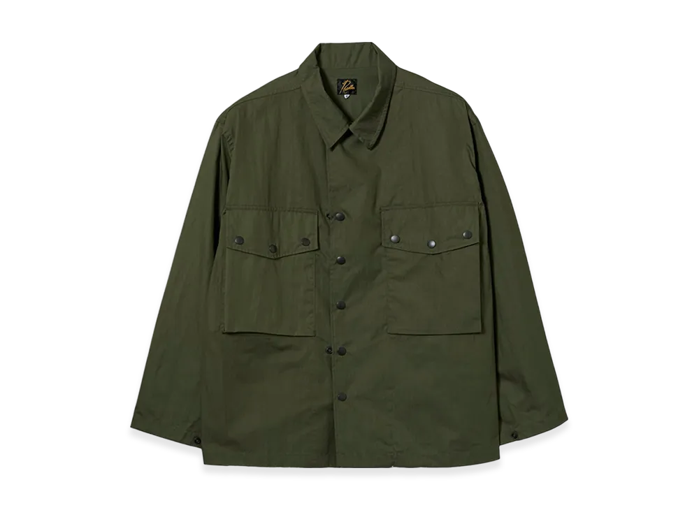 NEEDLES x Studious Field Jacket - C/N Oxford Cloth "Olive"