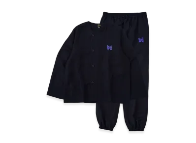 NEEDLES x Studious Pajama Set - L/R Canvas "Black"
