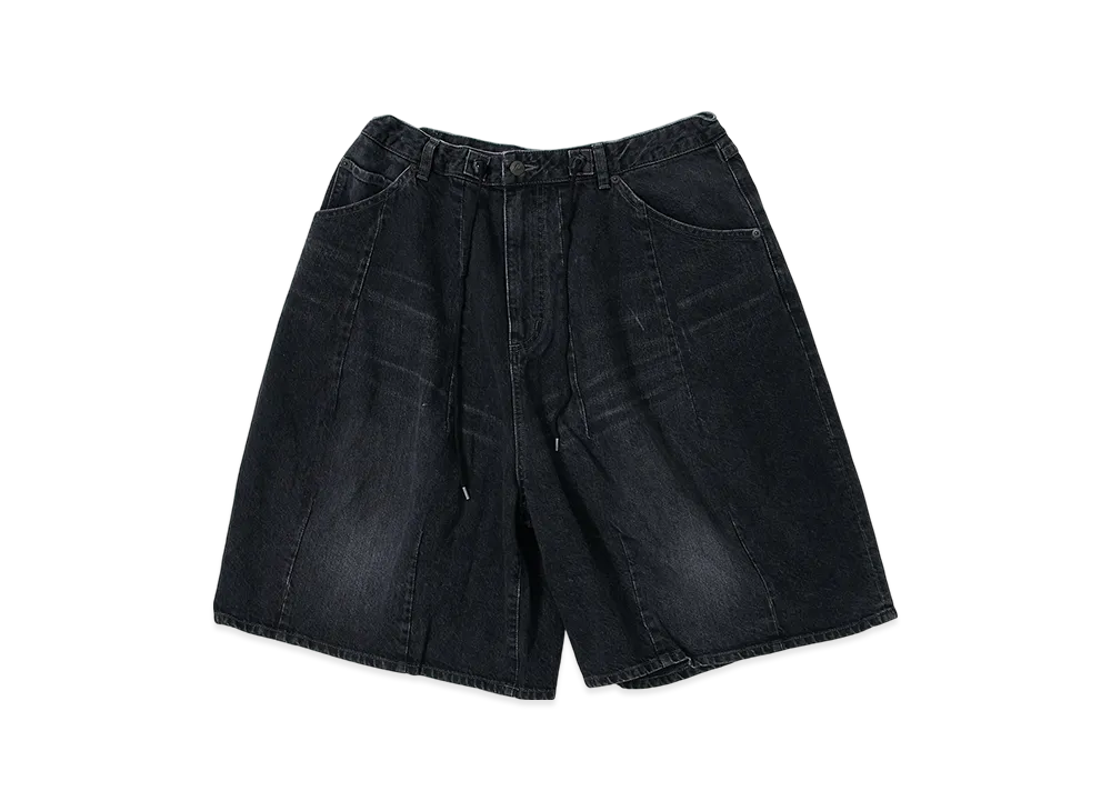 NEEDLES x Studious Exclusive H.D Denim Shorts "Black"