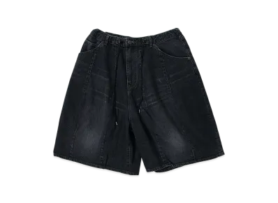 NEEDLES x Studious Exclusive H.D Denim Shorts "Black"