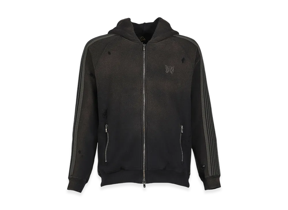 NEEDLES x NUBIAN Exclusive Zipped Track Hoody "Black"