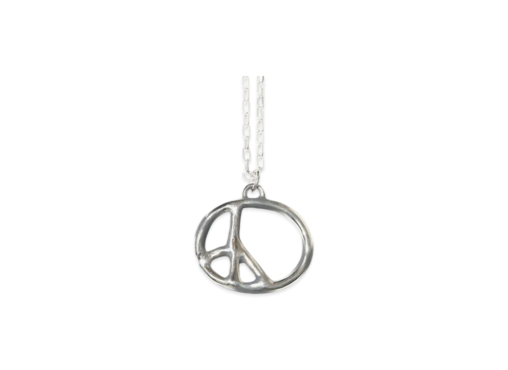NEEDLES Large Peace Pendant - 925 Silver "Silver"