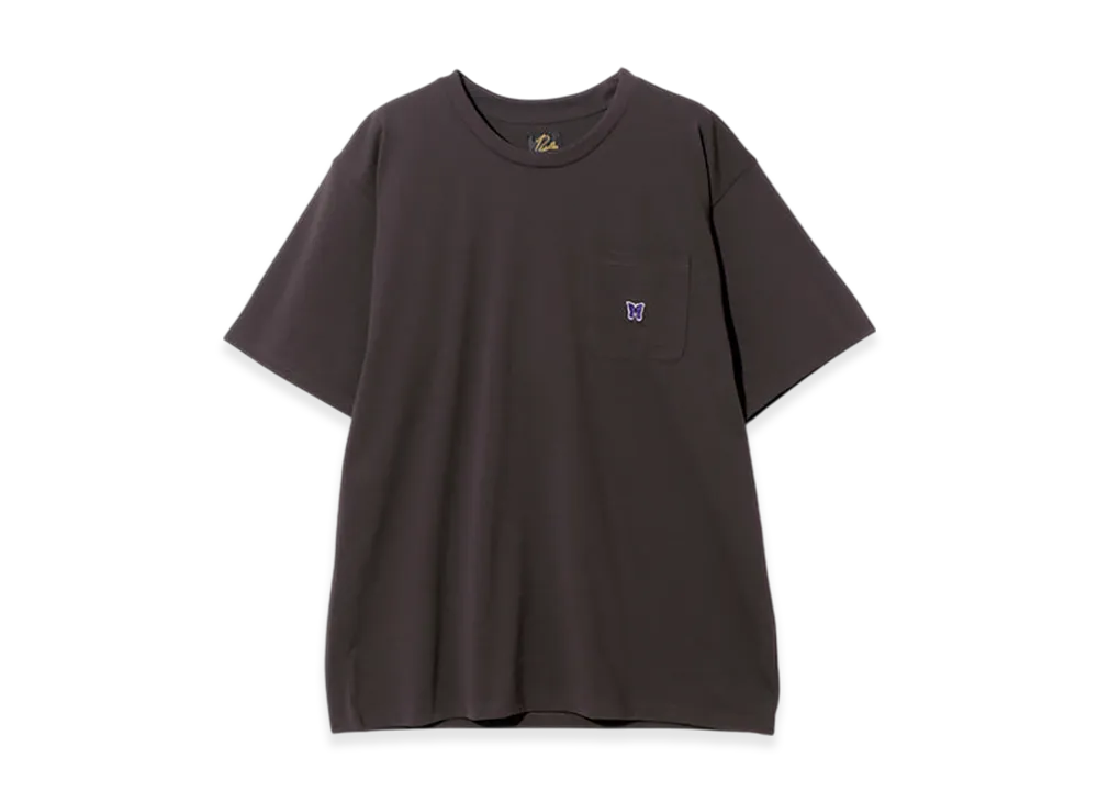 NEEDLES S/S Crew Neck Tee - Poly Jersey "Brown"