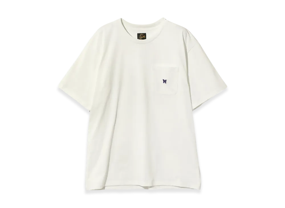 NEEDLES S/S Crew Neck Tee - Poly Jersey "White"