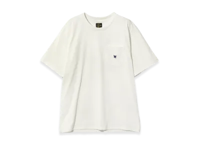 NEEDLES S/S Crew Neck Tee - Poly Jersey "White"