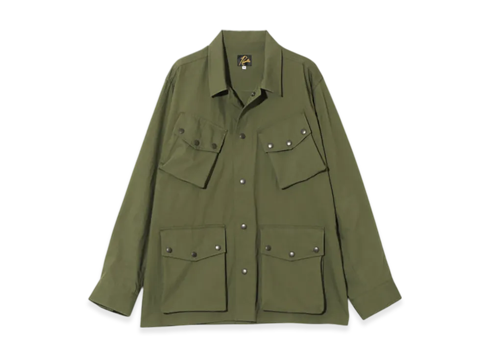 NEEDLES Jungle Fatigue Jacket - C/N Oxford "Khaki"