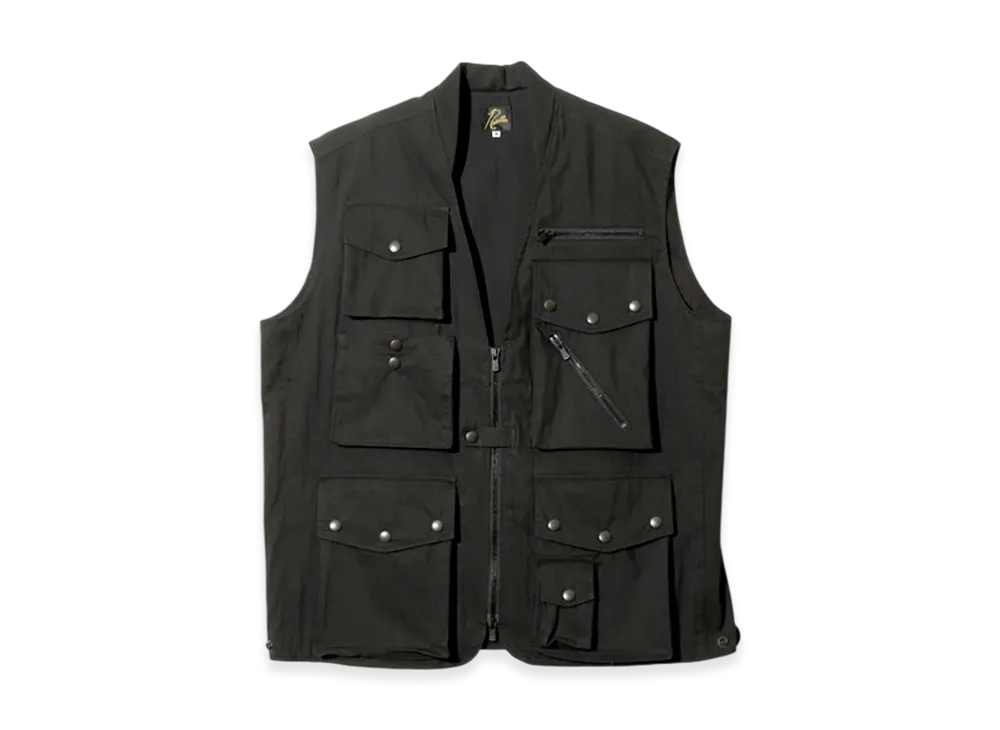 NEEDLES Field Vest - C/N Oxford "Black"