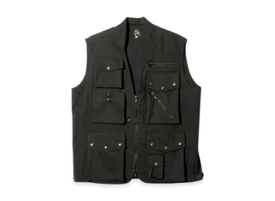 NEEDLES Field Vest - C/N Oxford "Black"