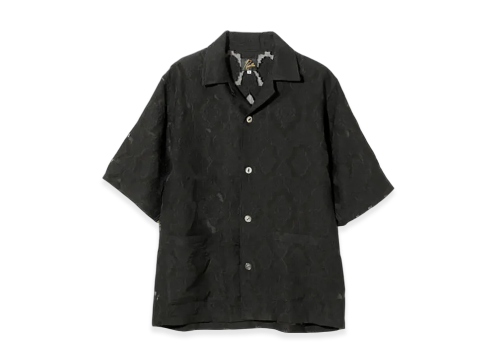 NEEDLES Cabana Shirt - Victorian Sheer "Black"