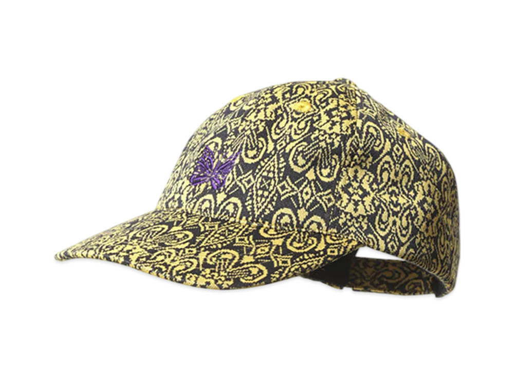 NEEDLES Baseball Cap - Poly Jacquard "Yellow"