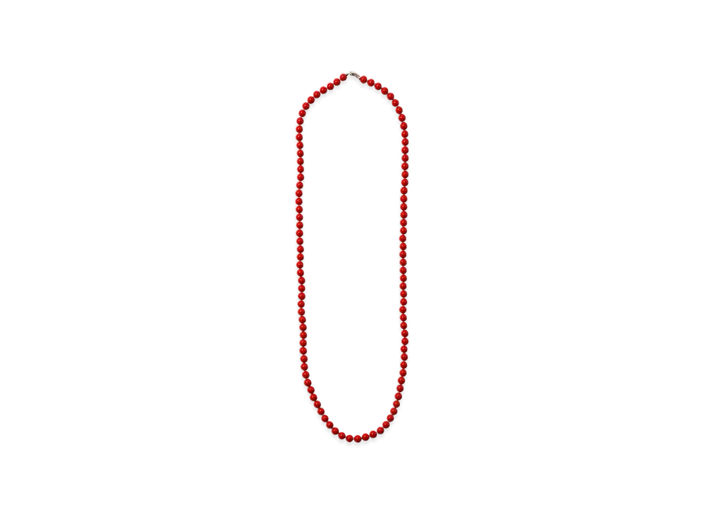 NEEDLES Necklace - Red Coral "Red"