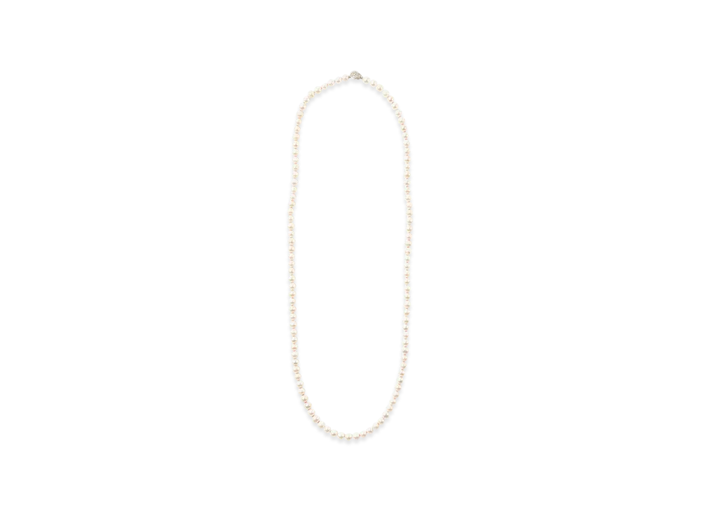 NEEDLES Necklace - White Pearl "White"