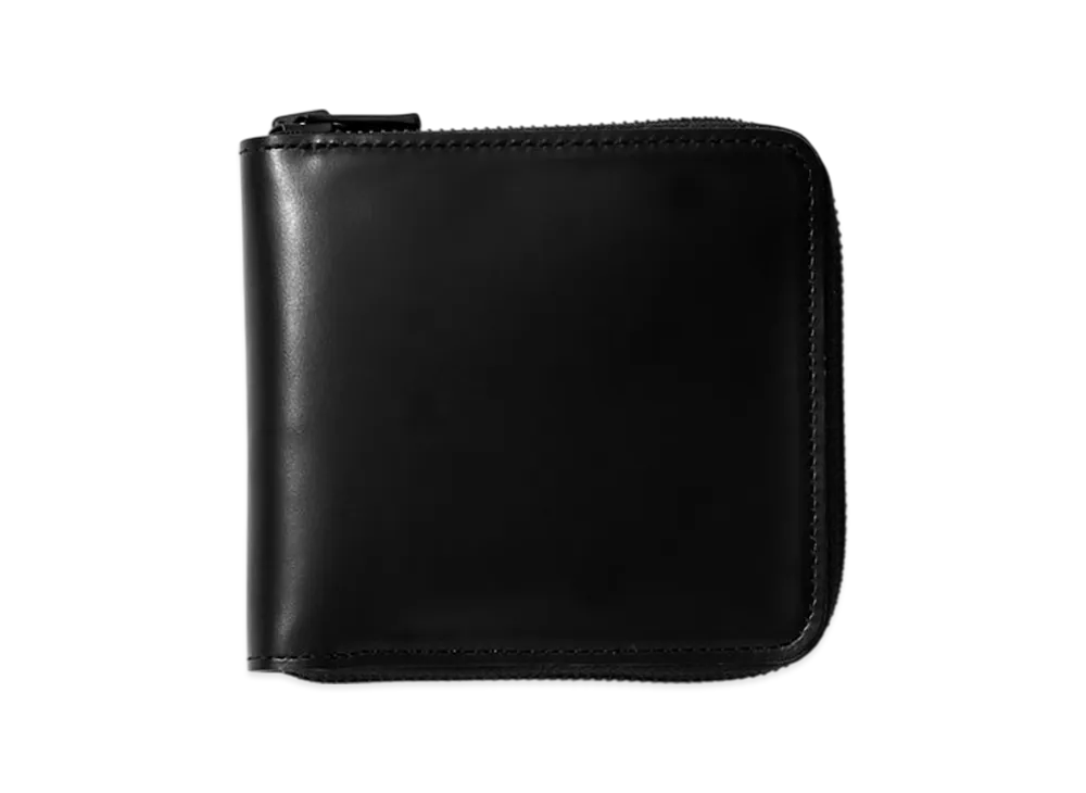 NEEDLES Single Wallet - Steer Lthr. "Black"