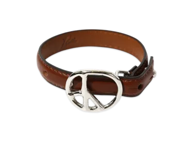 NEEDLES Peace Buckle Narrow Bracelet - Steer "Brown"