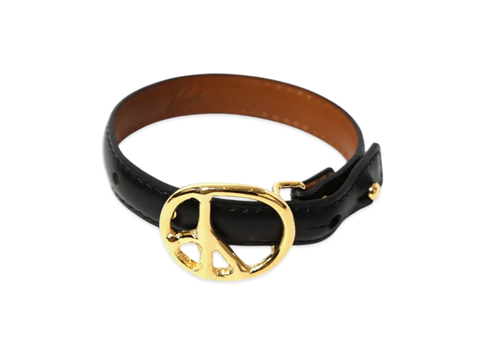 NEEDLES Peace Buckle Narrow Bracelet - Steer "Black"