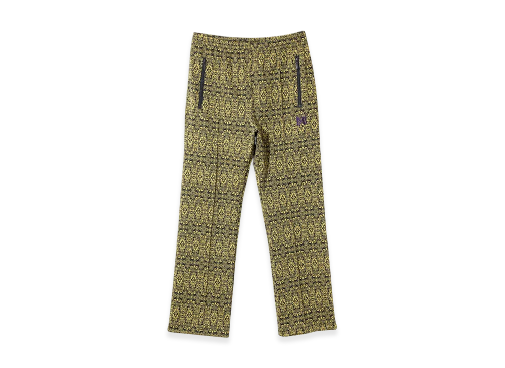 NEEDLES Track Pant - Poly Jacquard "Khaki"