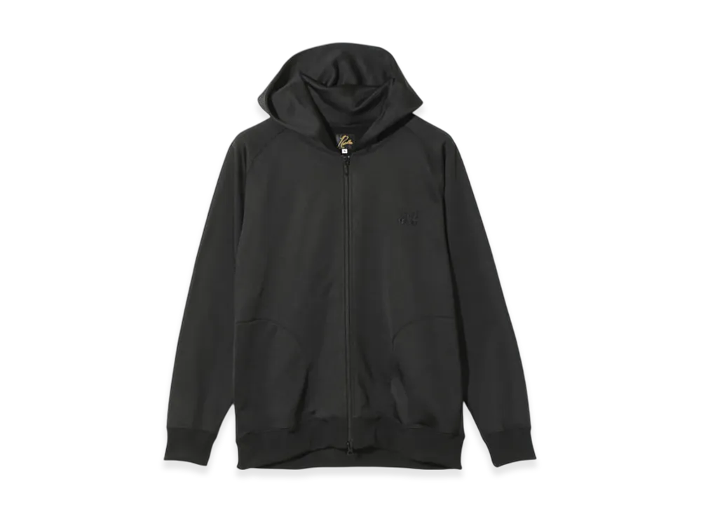 NEEDLES Zipped Hoody - Bright Jersey "Black"