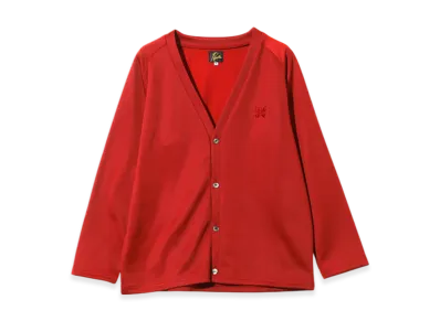 NEEDLES V-Neck Cardigan - Bright Jersey "Red"