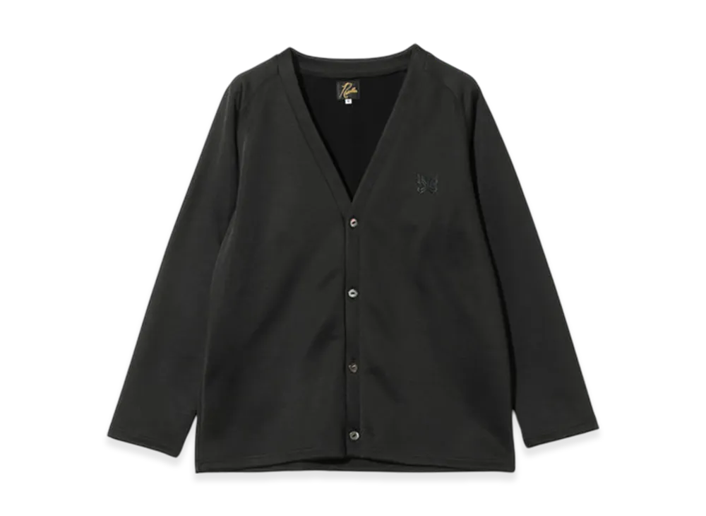 NEEDLES V-Neck Cardigan - Bright Jersey "Black"