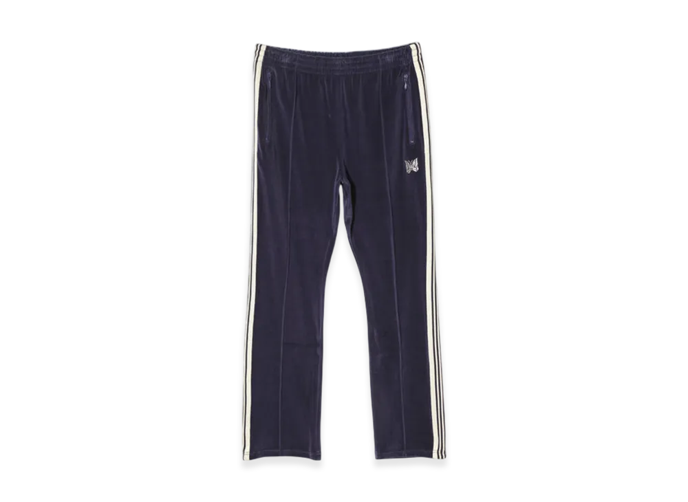 NEEDLES Narrow Track Pant - C/PE Velour "Purple"