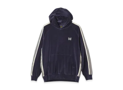 NEEDLES Track Hoody - C/PE Velour "Purple"