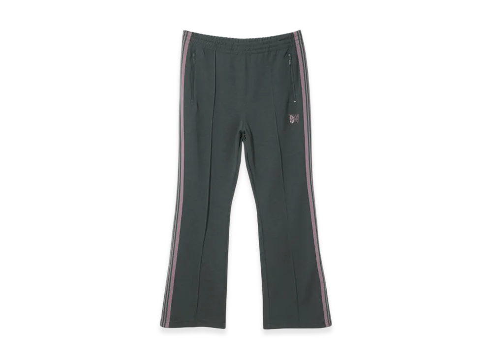 NEEDLES Boot-Cut Track Pant - Poly Smooth "Green"