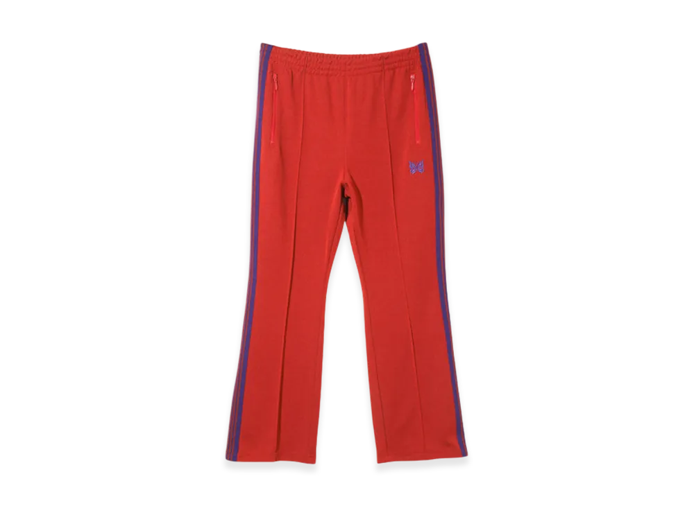 NEEDLES Boot-Cut Track Pant - Poly Smooth "Orange"