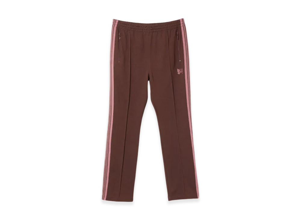 NEEDLES Narrow Track Pant - Poly Smooth "Brown"