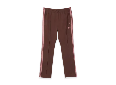 NEEDLES Narrow Track Pant - Poly Smooth "Brown"