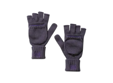 NEEDLES Convertible Glove - Merino Wool "Purple"