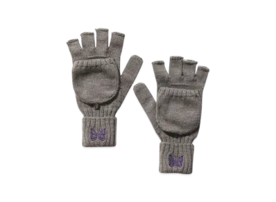 NEEDLES Convertible Glove - Merino Wool "Gray"