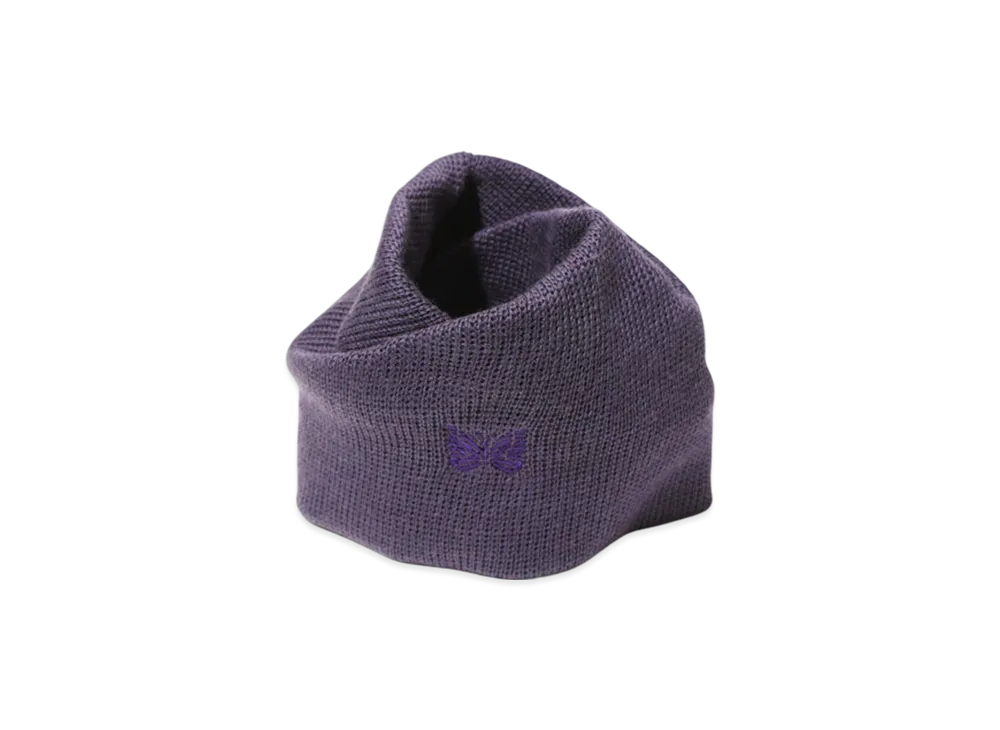 NEEDLES Neck Warmer - Merino Wool "Purple"