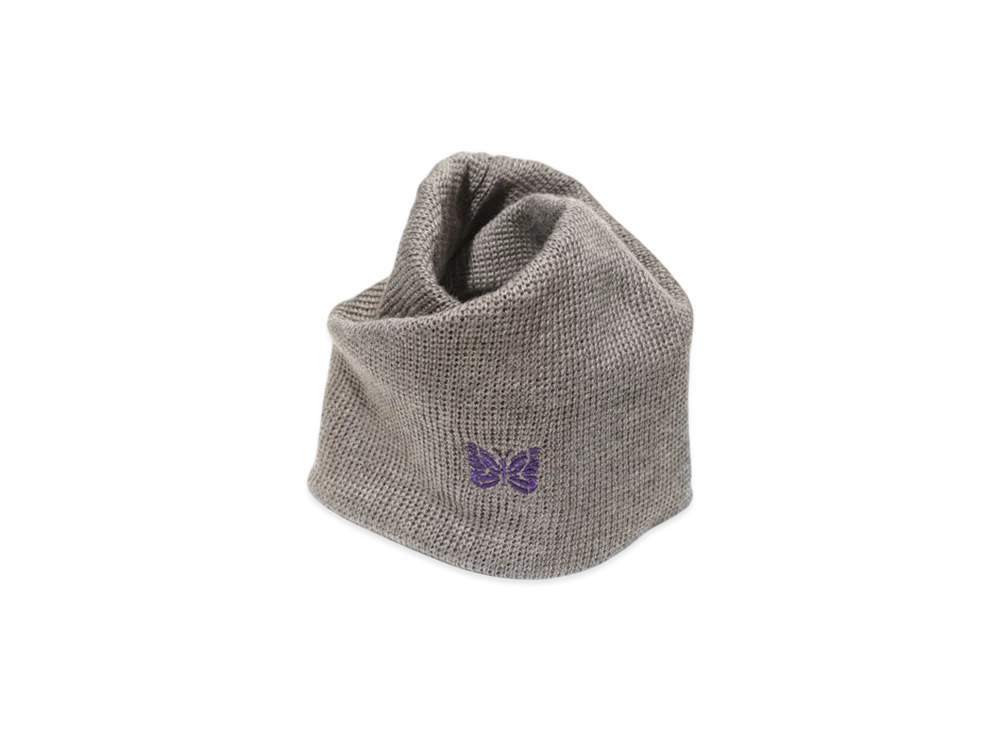 NEEDLES Neck Warmer - Merino Wool "Gray"